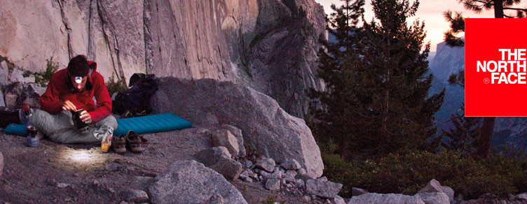 The North Face banner
