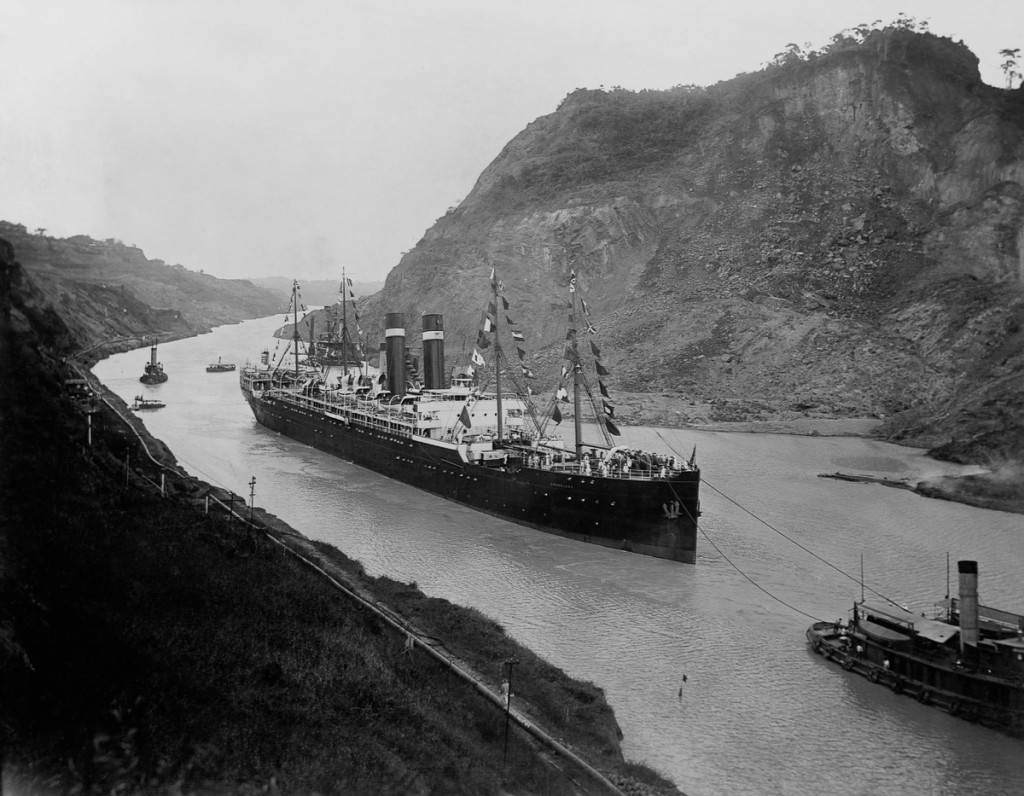The S.S. Kronland in Panama