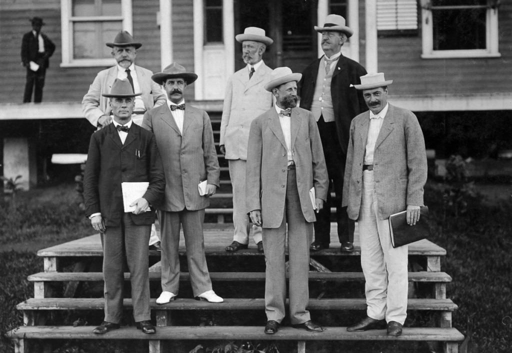 DES INGENIEURS AMERICAINS DU CANAL DE PANAMA 1908