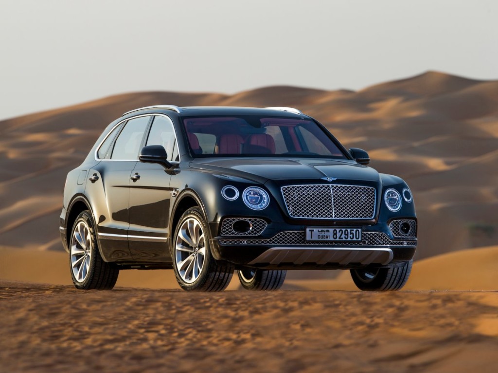 The Bentley Bentayga Falconry