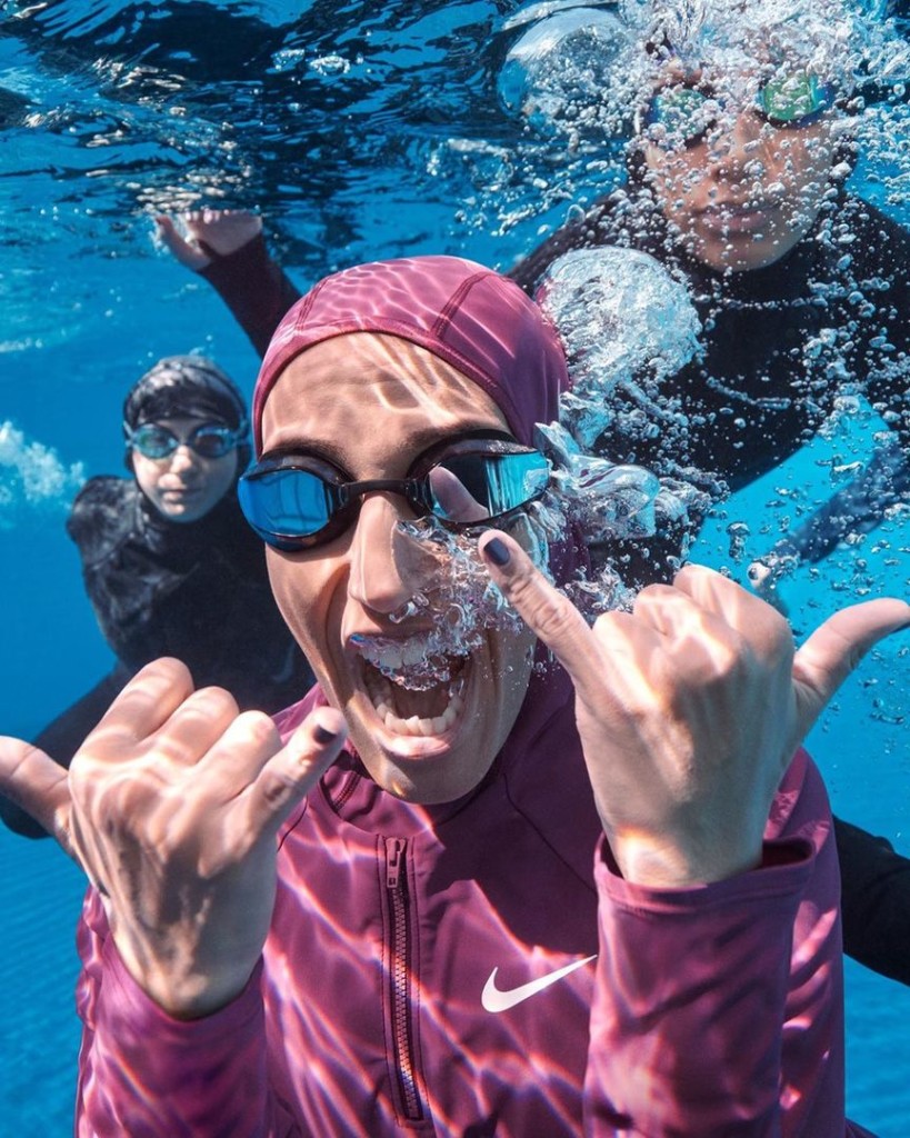 The Victory Swim Collection - первая в мире колекция буркини от Nike 