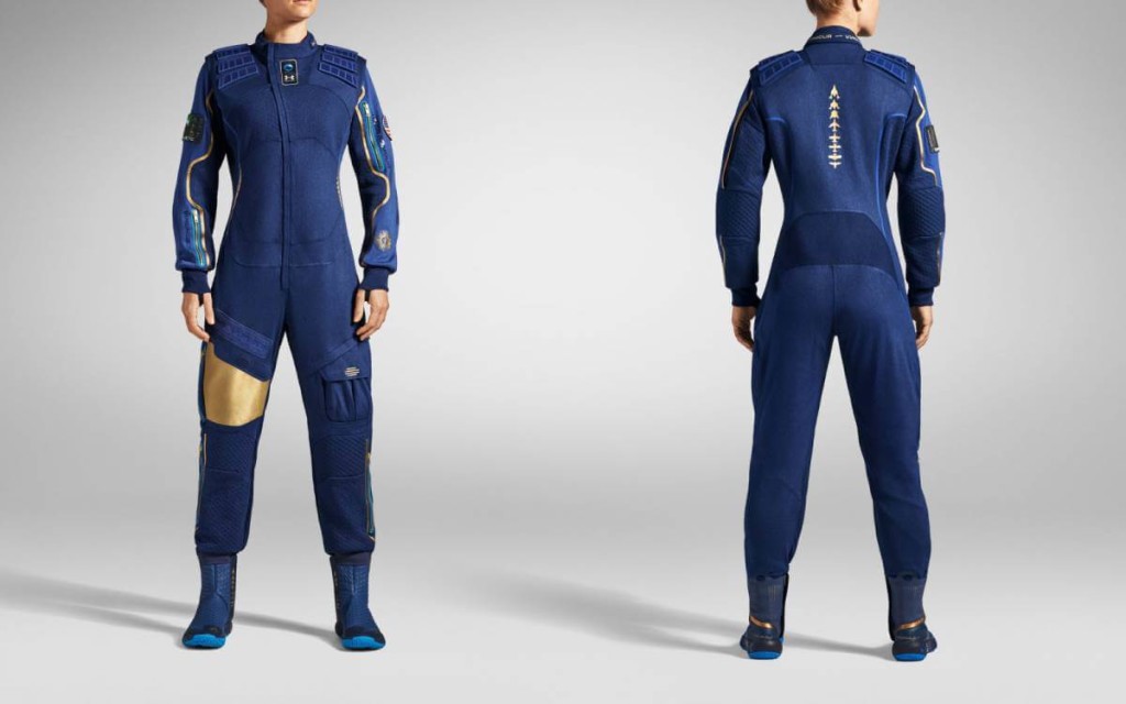 Дизайн одежды для космических туристов Virgin Galactic от Under Armour.