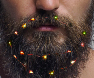 Праздник к нам приходит: Beard Lights - гирлянда не для елки!