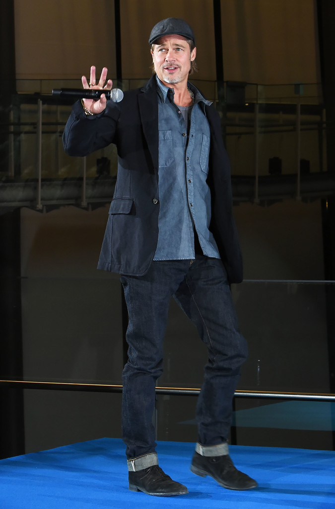'Ad Astra' Press Conference In Tokyo